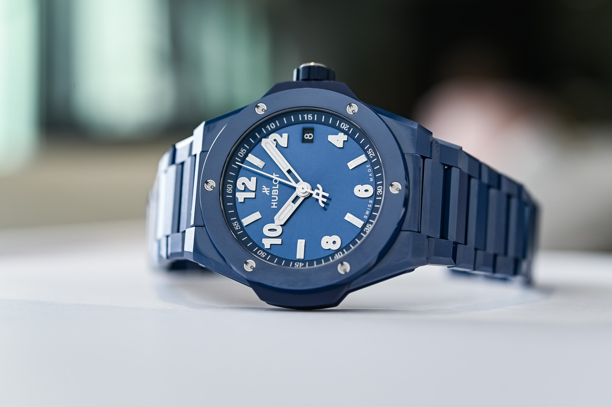 The 38mm Hublot Big Bang Integrated Time Only Collection - Jumping Seconds